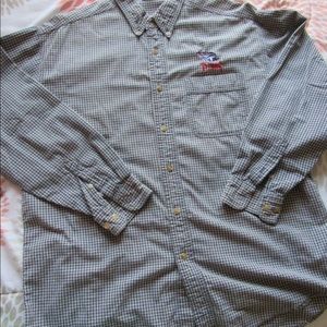 Men’s large Tennessee Titan LS button down shirt
